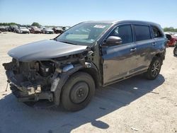 Vehiculos salvage en venta de Copart San Antonio, TX: 2018 Toyota Highlander SE
