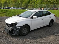 Salvage cars for sale from Copart Finksburg, MD: 2016 Nissan Sentra S