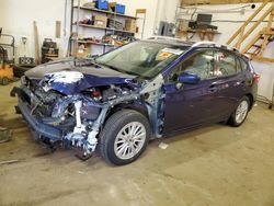 2017 Subaru Impreza Premium en venta en Ham Lake, MN