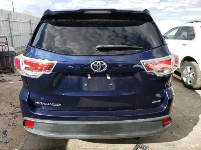 2016 Toyota Highlander LE