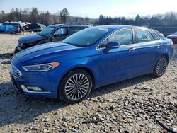 2017 Ford Fusion SE en venta en Candia, NH