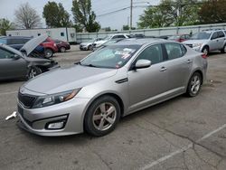 KIA salvage cars for sale: 2015 KIA Optima LX