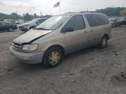 Salvage cars for sale from Copart Montgomery, AL: 2000 Toyota Sienna LE
