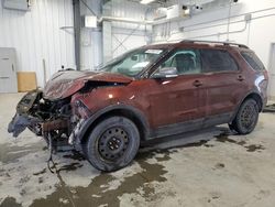 Salvage cars for sale from Copart Ottawa, ON: 2015 Ford Explorer XLT