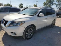 Salvage cars for sale from Copart Riverview, FL: 2013 Nissan Pathfinder S
