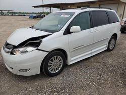 Salvage cars for sale from Copart Temple, TX: 2008 Toyota Sienna XLE