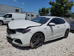 Acura tlx Vehiculos salvage en venta: 2020 Acura TLX Technology