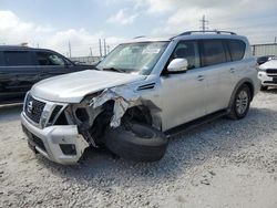 Nissan Armada salvage cars for sale: 2017 Nissan Armada SV