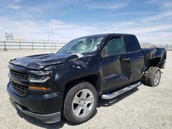 Chevrolet salvage cars for sale: 2017 Chevrolet Silverado C1500 Custom