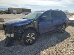 2018 Nissan Pathfinder S en venta en Kansas City, KS