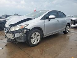 Honda salvage cars for sale: 2014 Honda Civic LX