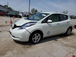 Nissan Leaf SV salvage cars for sale: 2012 Nissan Leaf SV