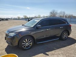 Acura salvage cars for sale: 2016 Acura MDX Elite