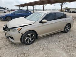 Vehiculos salvage en venta de Copart Temple, TX: 2017 Honda Accord LX