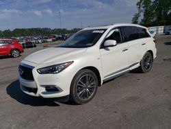 Vehiculos salvage en venta de Copart Dunn, NC: 2017 Infiniti QX60