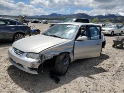 Salvage cars for sale from Copart Magna, UT: 2001 Toyota Corolla CE