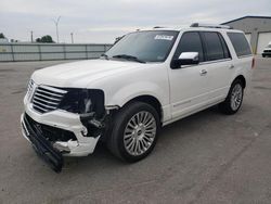 Salvage cars for sale from Copart Dunn, NC: 2017 Lincoln Navigator Select