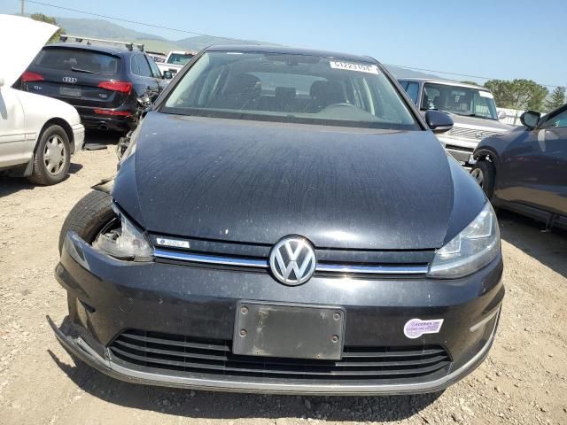 2017 Volkswagen E-GOLF SE