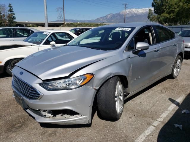 2018 Ford Fusion SE Hybrid