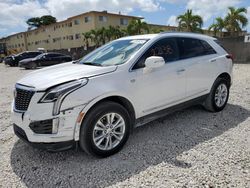 Vehiculos salvage en venta de Copart Opa Locka, FL: 2022 Cadillac XT5 Luxury