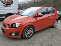 Vehiculos salvage en venta de Copart Marlboro, NY: 2012 Chevrolet Sonic LT