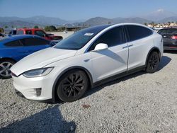 Salvage cars for sale from Copart Mentone, CA: 2016 Tesla Model X