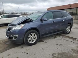 Vehiculos salvage en venta de Copart Fort Wayne, IN: 2014 Chevrolet Traverse LT