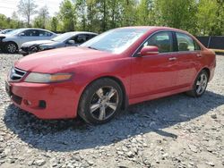 Acura TSX salvage cars for sale: 2007 Acura TSX