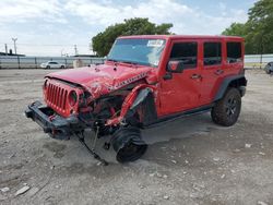Vehiculos salvage en venta de Copart Oklahoma City, OK: 2014 Jeep Wrangler Unlimited Rubicon
