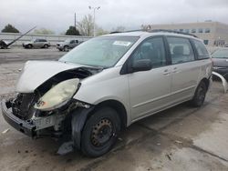 Salvage cars for sale from Copart Littleton, CO: 2006 Toyota Sienna CE