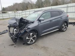 Salvage cars for sale from Copart Assonet, MA: 2018 Hyundai Tucson Value