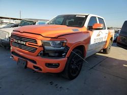 Salvage cars for sale from Copart Grand Prairie, TX: 2022 Dodge 1500 Laramie
