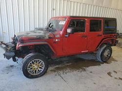 Jeep salvage cars for sale: 2012 Jeep Wrangler Unlimited Sport