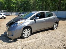 Vehiculos salvage en venta de Copart Austell, GA: 2015 Nissan Leaf S