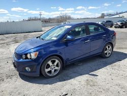 Salvage cars for sale from Copart Albany, NY: 2012 Chevrolet Sonic LTZ