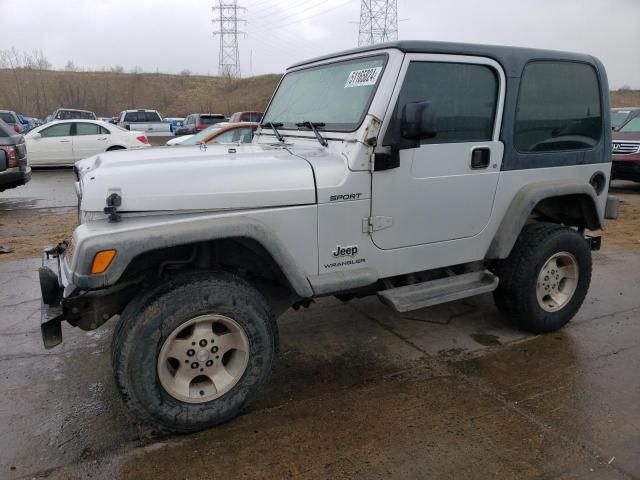 2003 Jeep Wrangler / TJ Sport