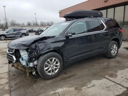 Chevrolet salvage cars for sale: 2021 Chevrolet Traverse LT