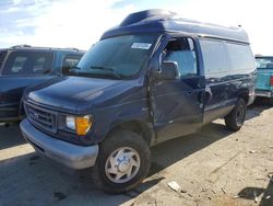 Ford salvage cars for sale: 2007 Ford Econoline E350 Super Duty Wagon