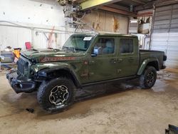 Salvage cars for sale from Copart Casper, WY: 2021 Jeep Gladiator Mojave