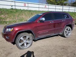 Jeep Grand Cherokee Limited salvage cars for sale: 2016 Jeep Grand Cherokee Limited