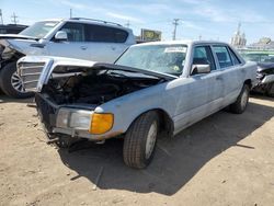 Mercedes-Benz salvage cars for sale: 1989 Mercedes-Benz 300 SEL