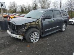 Toyota Sequoia Vehiculos salvage en venta: 2018 Toyota Sequoia Platinum