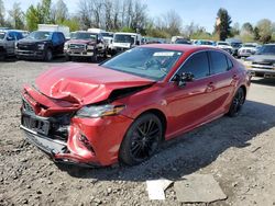 Toyota salvage cars for sale: 2022 Toyota Camry XSE