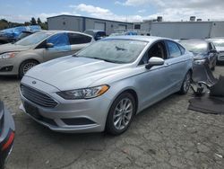 Vehiculos salvage en venta de Copart Vallejo, CA: 2017 Ford Fusion SE