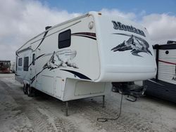 Montana Travel Trailer salvage cars for sale: 2006 Montana Travel Trailer