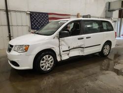 Dodge Caravan Vehiculos salvage en venta: 2016 Dodge Grand Caravan SE