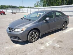 Vehiculos salvage en venta de Copart Dunn, NC: 2013 Honda Civic EXL