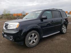Salvage cars for sale from Copart Columbia Station, OH: 2015 Honda Pilot EXL