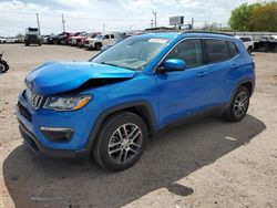 Salvage cars for sale from Copart Oklahoma City, OK: 2018 Jeep Compass Latitude