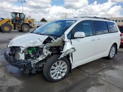 Salvage cars for sale from Copart Littleton, CO: 2016 Toyota Sienna XLE